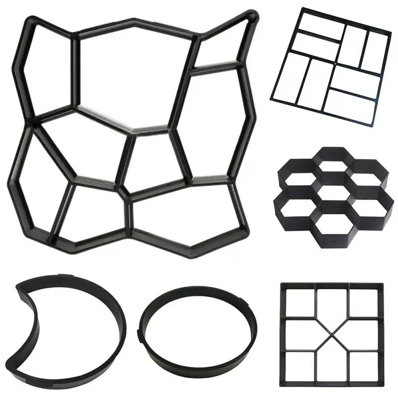 DIY Форма для изготовления дорожек брусчатка брусок патио бетонные плиты дорожка