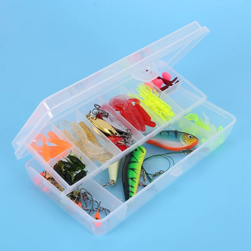 100 рыболовные приманки блесны вилки ложки мягкая искусственная форель лосось +