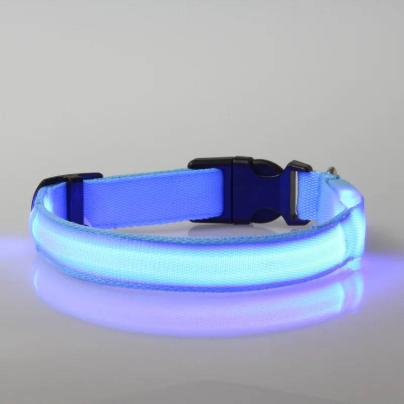 Color 3 Usb зарядка Led собачий ошейник Ночная безопасность мигающий светится в темноте собачий поводок Креативный светодиодный собачий ошейник анти-потеря воротник Перро - Цвет: Color 3