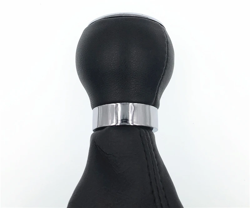 Free Shipping 6 Speed Car Styling Gear Shift Knob With Gaiter Boot Cover Frame HZTWFC-13.16 For VW Passat B6 2005-2011 | Автомобили и