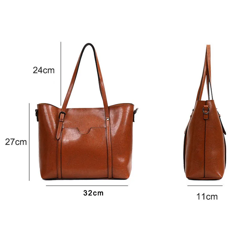 Famous Brand Luxury Handbags Women Bags Designer Big Soft Leather for 2020 Shoulder Crossbody Bag Tote Hand bolsa | Багаж и сумки