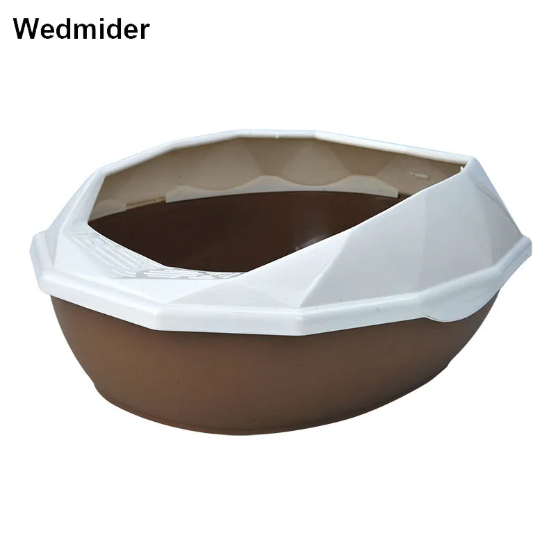 Контейнер для кошачьего туалета антибрызговая подстилка котят очистки отходов