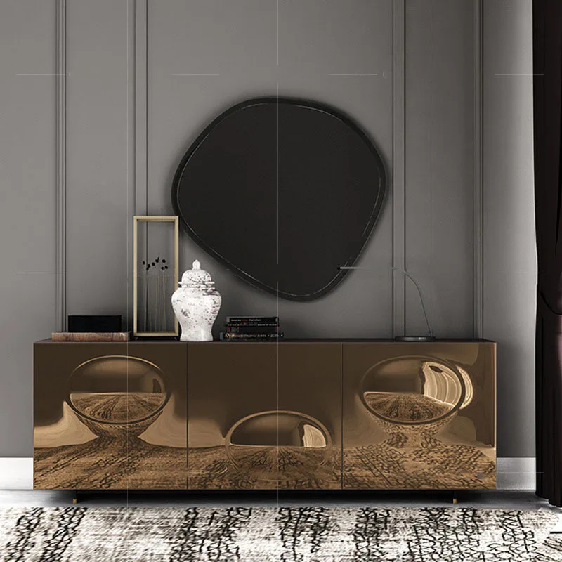 Итальянский консольный стол в гонконгском стиле роскошный шкаф для хранения
