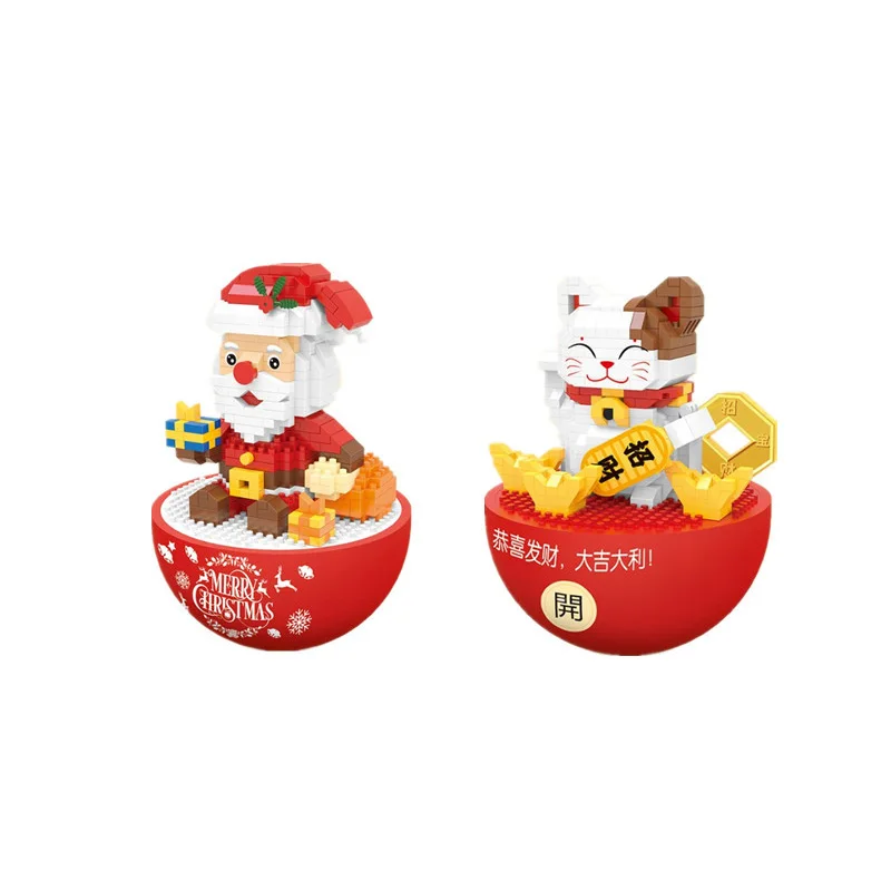 

Игрушка-конструктор «Санта-Клаус», «Кот удачи»
