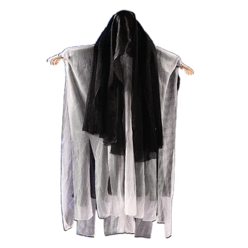 Светящиеся звуки плавающий призрак украшение на Хэллоуин голосовое управление