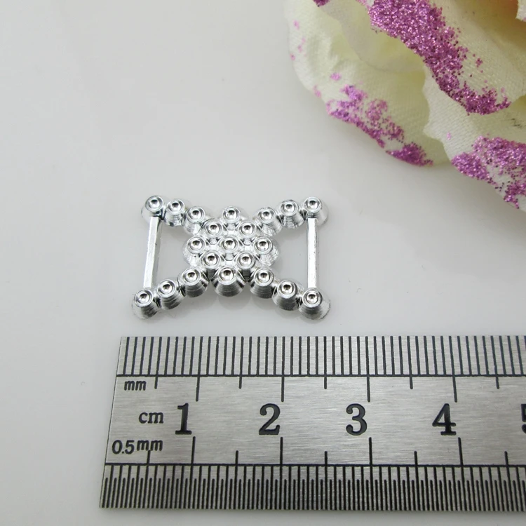 Серебряная пряжка для ремня 11 мм 10 шт. | Дом и сад