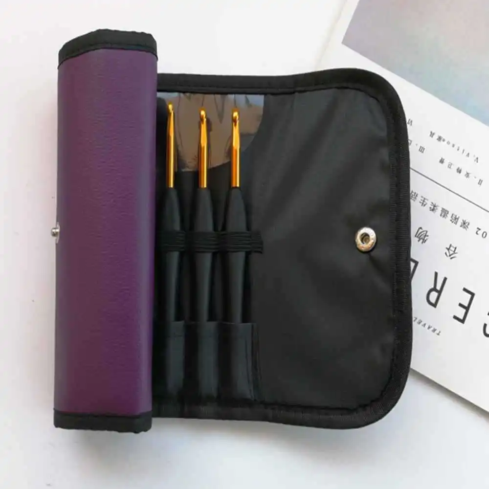 DONYAMY 9 шт./компл. TPR силиконовая мягкая ручка алюминиевый крючок для вязания