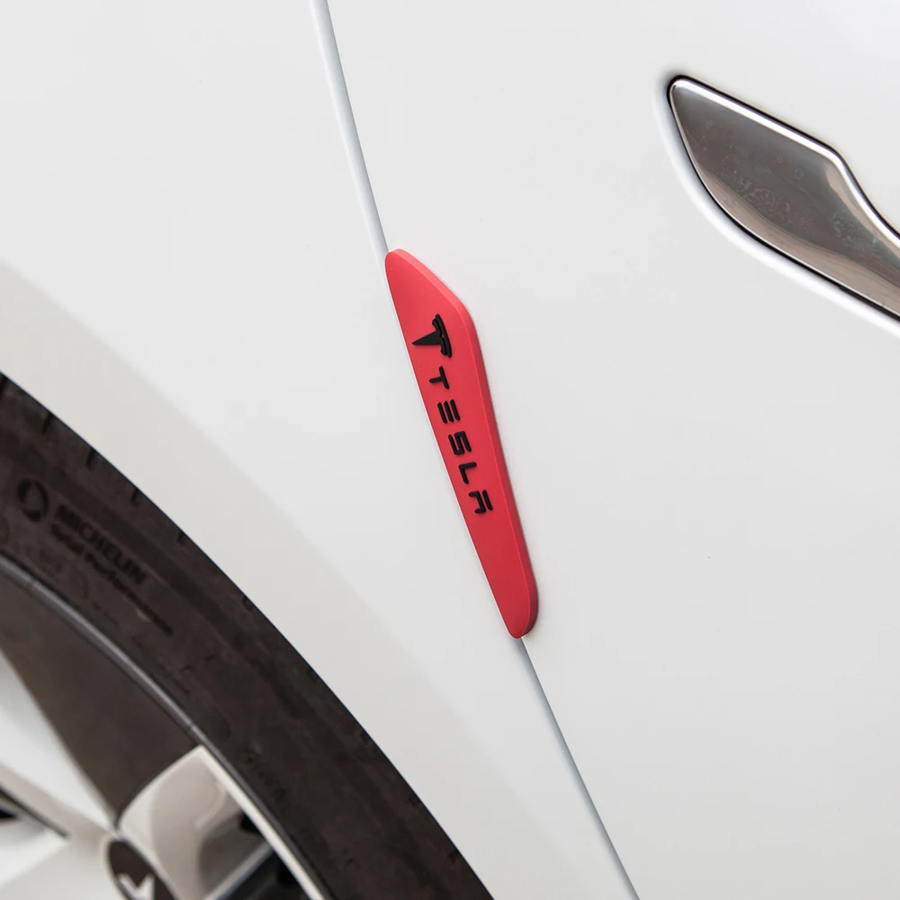 4 шт. защитные наклейки для боковых дверей автомобиля Tesla Model 3 Y X S Y|Тюнинговые