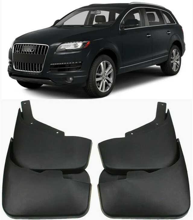 4x литые передние и задние брызговики для Audi Q7 s line 2007 2008 2009 2010 2015