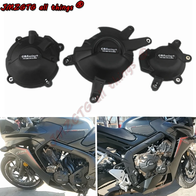 Чехол для защиты двигателя мотоцикла, Чехол Для GB Racing для HONDA CBR650F CB650F CBR650R CB650R - изображение
