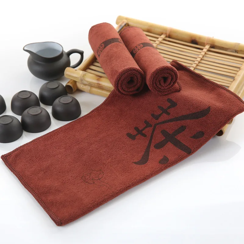 3 шт. микрофибра для чистки чайных полотенец стиль карманных салфеток