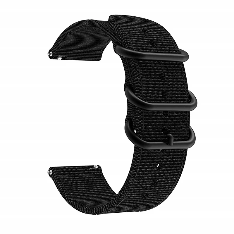 18 мм/20 мм/22 мм нейлоновый ремешок для наручных часов Garmin Vivoactive4s vivoavtive 4s Смарт часы