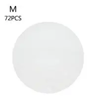 M 72Pcs Diameter16cm Антипригарный коврик для барбекю, высокобезопасный коврик для гриля барбекю, жаростойкий коврик 30x40x0,2 см для активного отдыха - Цвет: M 72Pcs Diameter16cm