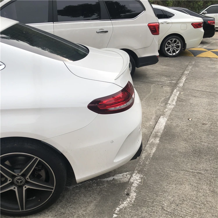 For W205 Spoiler 2015-2018 ps Mercedes-Benz C-class coupe ABS plastic Material Car Rear Wing Color | Автомобили и мотоциклы