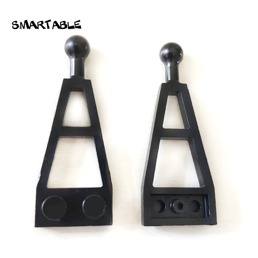 1x2x4 односторонний кронштейн Smartable с шариками, строительные блоки, детали MOC, игрушки для детей, совместимы 2508, 40 шт./лот