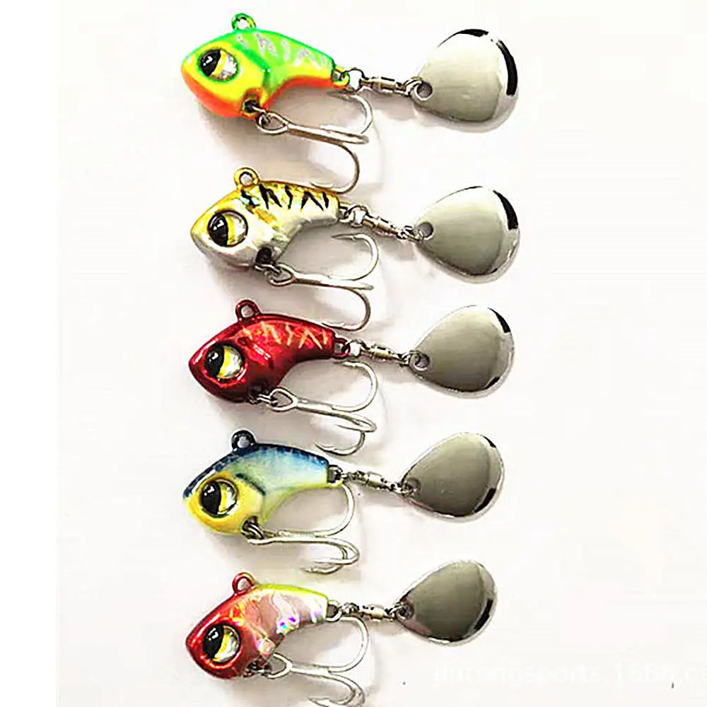 5 шт. случайный цвет блестки длинный выстрел жесткая приманка блесна хвост