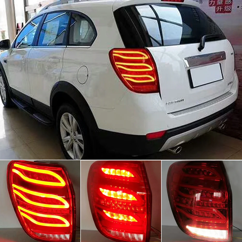 Задние фонари для Chevrolet Captiva 2008 2019 светодиодный ние задний фонарь крышка