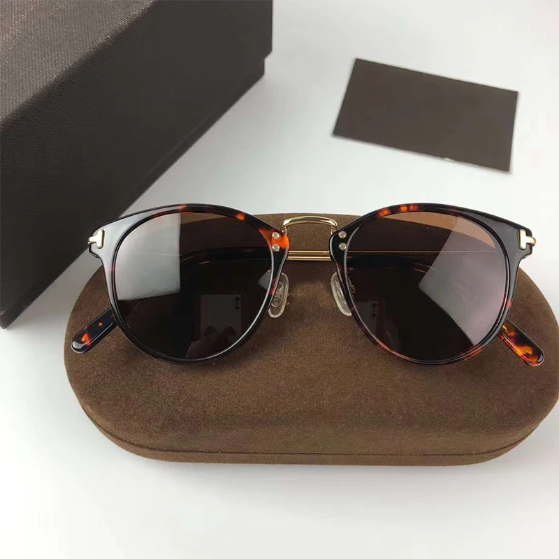 

Fashionable Average Vintage Small Round Sunglasses TF0673 Men and Women 2021 Sun Glasse oculos de sol masculino UV400