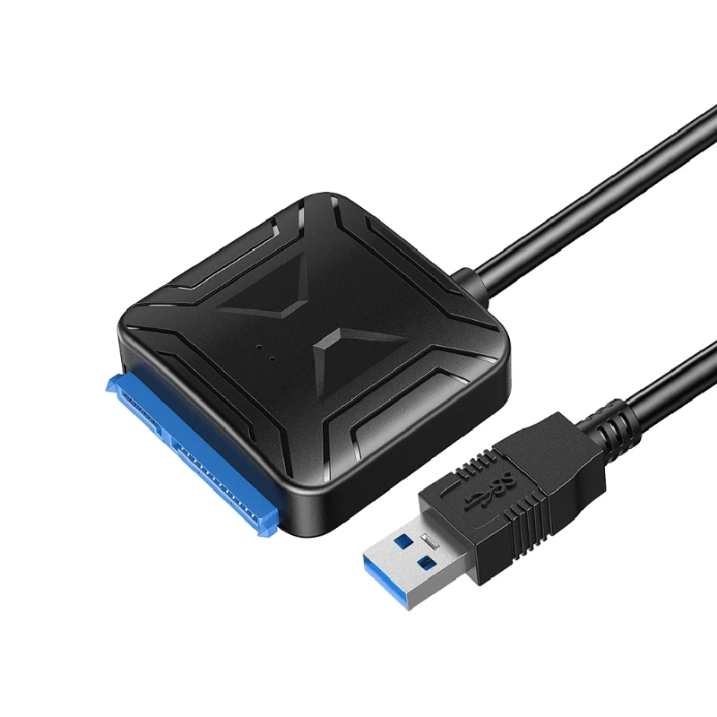 

USB to SATA Support 2.5/3.5" SSD Hard Drive Adapter Cable Digital Wire Converter 1XCE