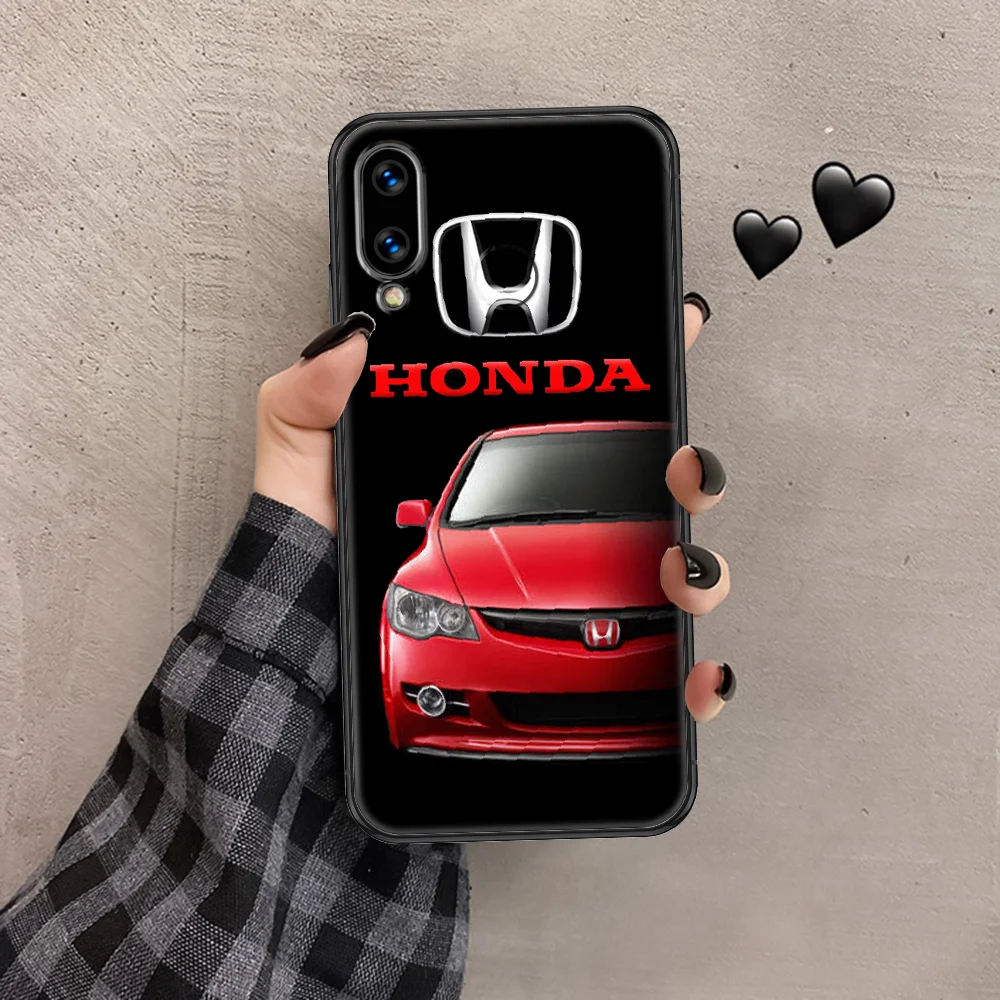 

Racing Honda Motorcycle Phone case For Huawei P Mate P10 P20 P30 P40 10 20 Smart Z Pro Lite 2019 black trend cell cover silicone