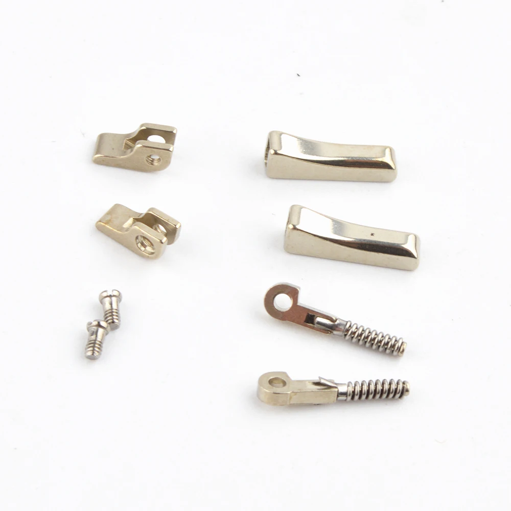 50sets 2.8mm width Eyewear spring hinge with case glasses easily installed flex hinge broken spring replacement part