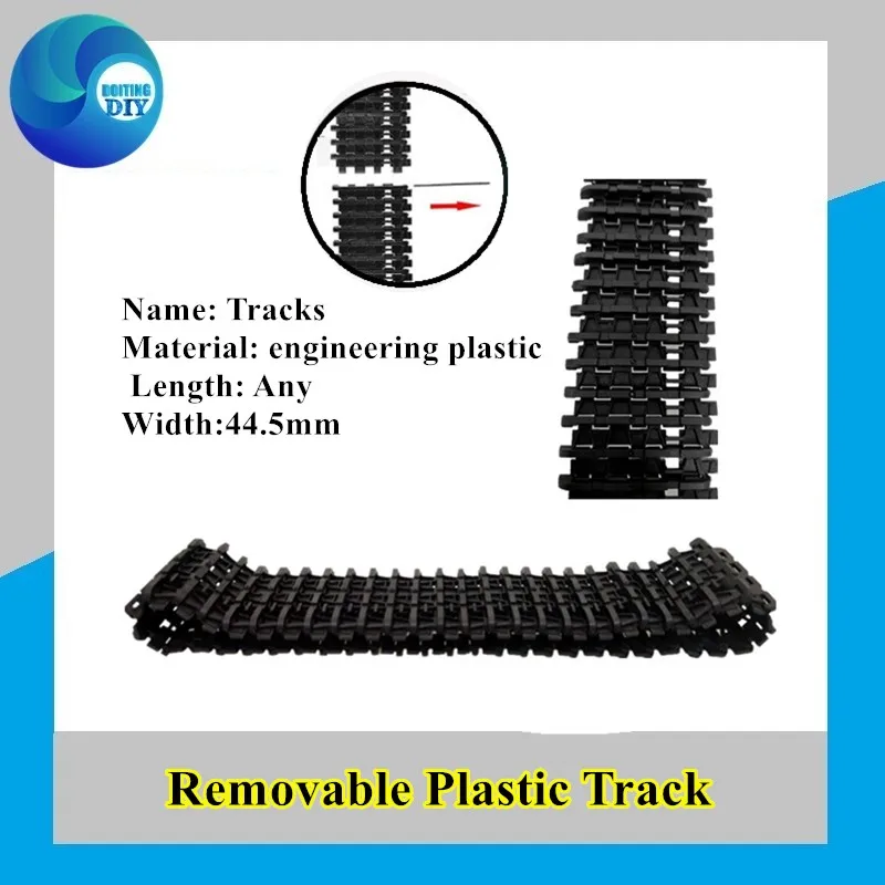 Бесплатная доставка пластиковая гусеница для робота танка шасси автомобиля