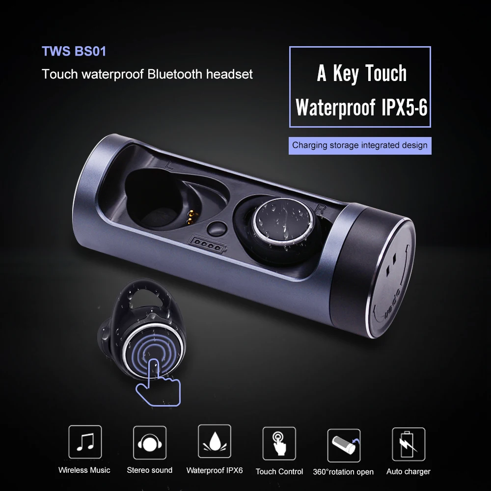 Бизнес TWS наушники беспроводные Bluetooth двойные Близнецы стерео музыка гарнитура