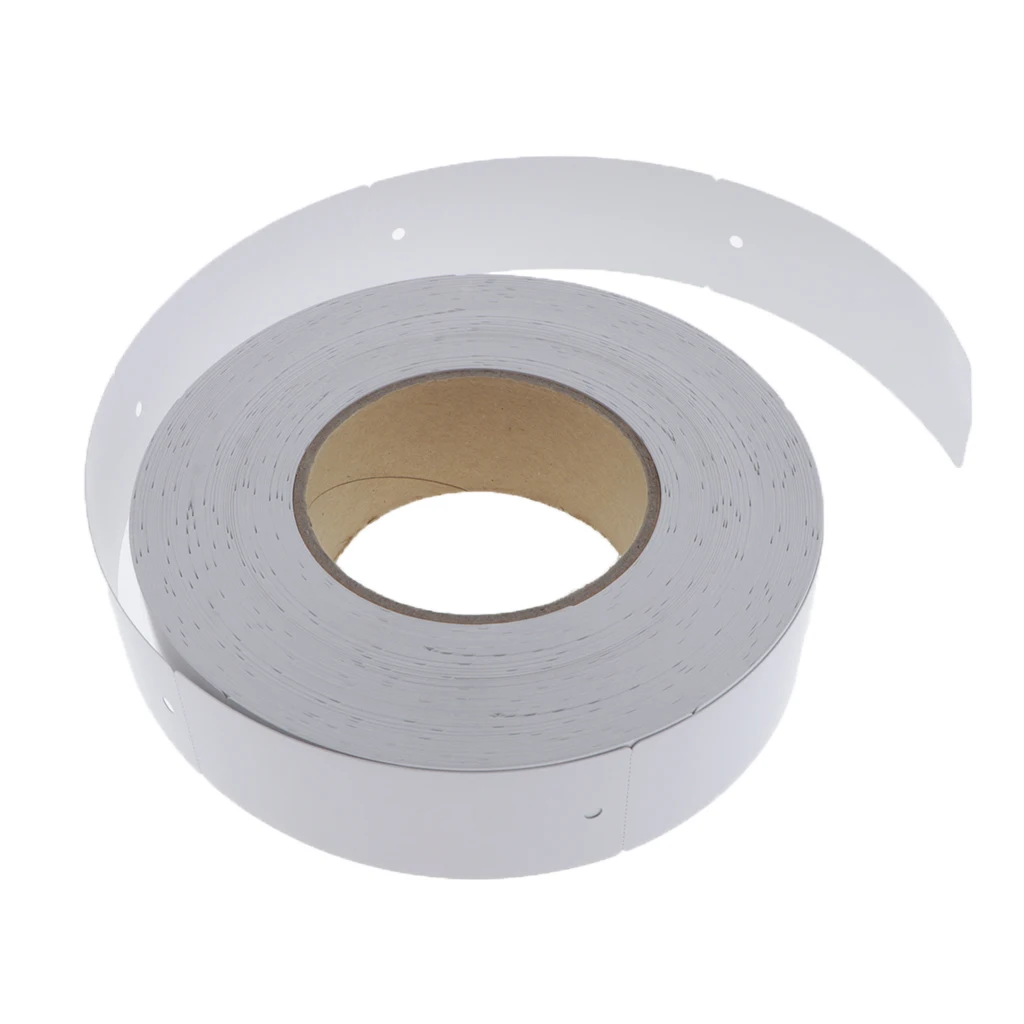 

500pcs/roll Unstrung Price Tags Market Clothes Shoes Hanging Labels 40x100mm