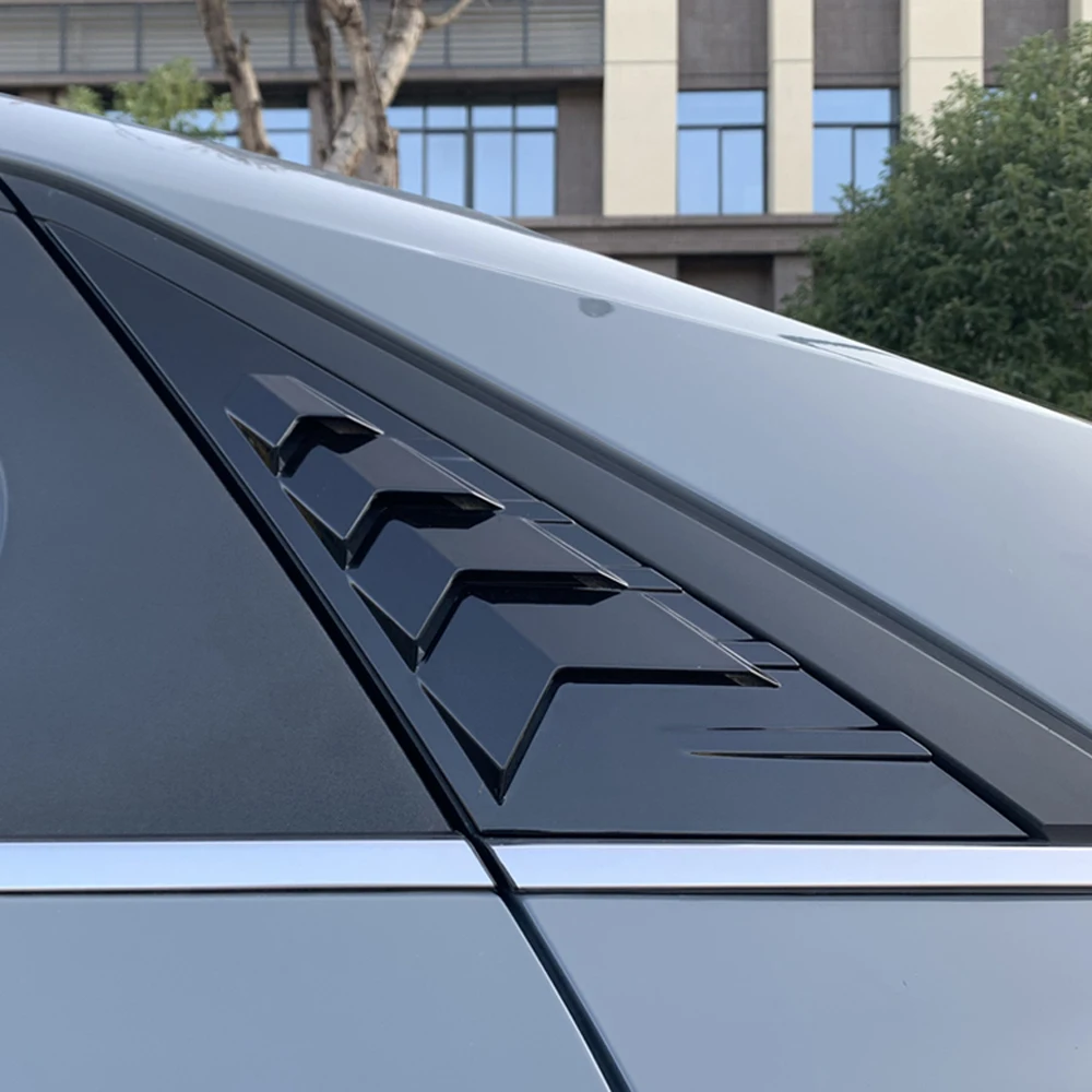 

Fit for Hyundai Elantra Avante CN7/i30 2020 2021 Car Auto Accessories ABS Side Vent Window Scoop Louver Cover 2pcs Modification