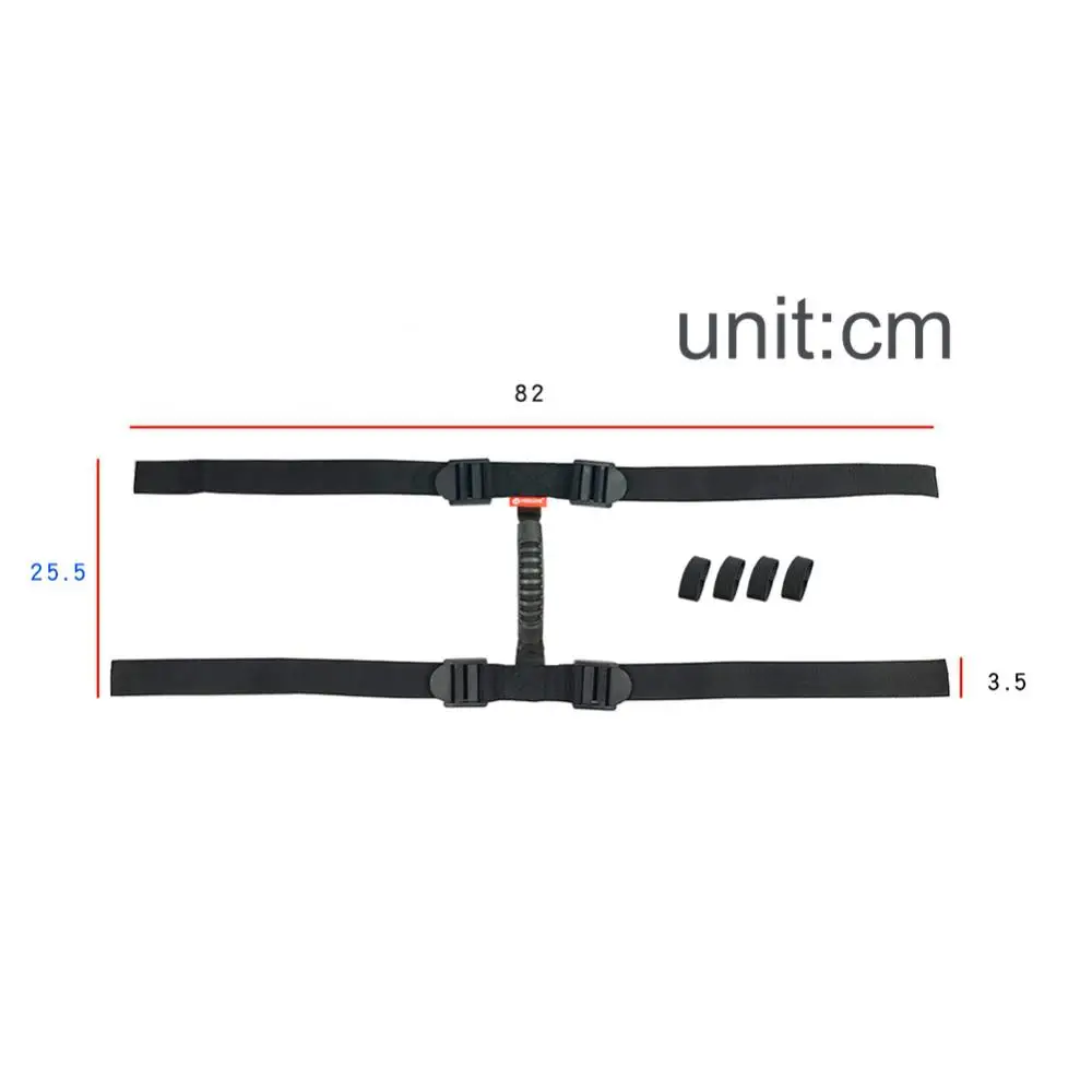 

Motorcycle Side Box Strap Luggage Fixing Tie Handle Rope Portable Top Strap Carry Handle Rope Motorbike Accessories