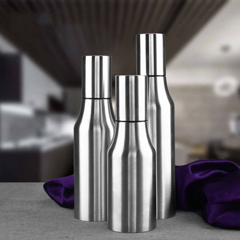 Кухонная бутылка для масла диспенсер растительного из нержавеющей стали