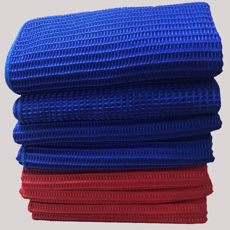 2 шт. 40*60 см Кухня Применение мочалки ручной вафельным узором мягкий сушки Чай