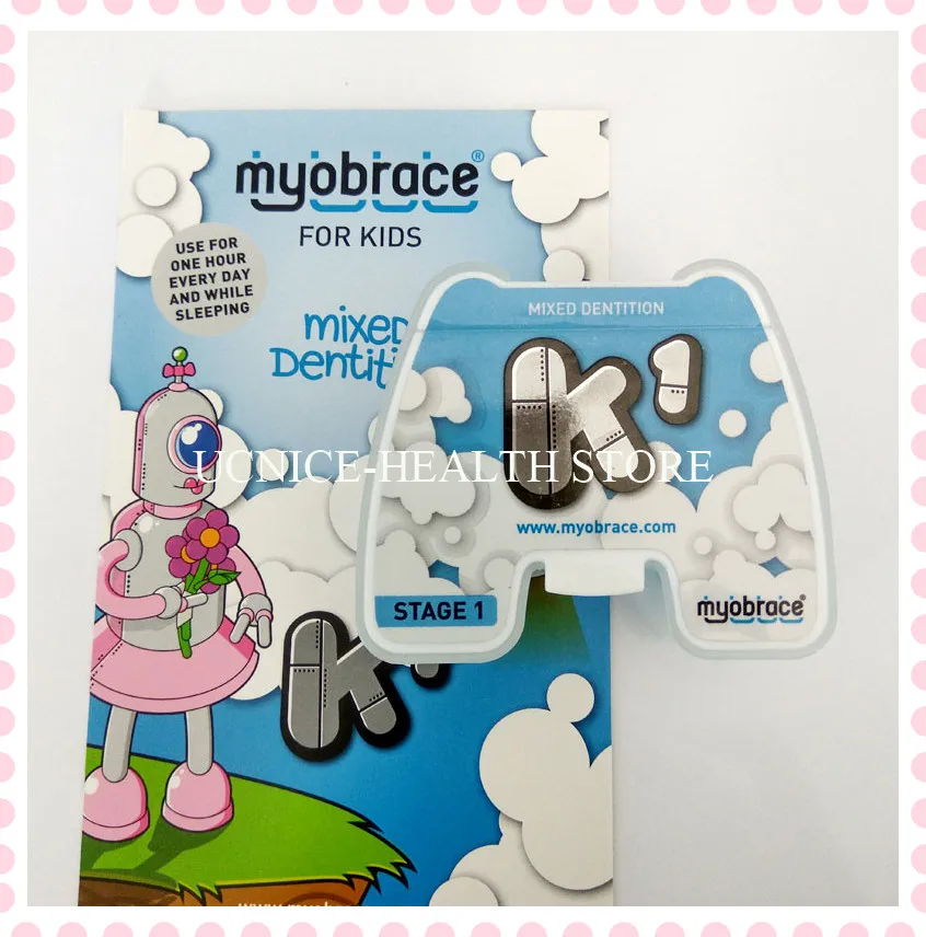 Myobrace Ортодонтические скобки K1Correct плохой полости рта привычки/MRC открытый укус