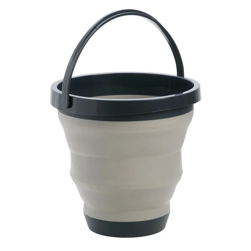 

Folding Collapsible Bucket Camping Wash Up Outdoor Office Fishing Barrels with Lid Portable Storage Buckets