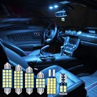 Автомобильные светодиодные лампы 12 В, для Ford Mustang 2010-2012, 2013, 2014, 2015, 2016, 2017, 2018, 3 шт.