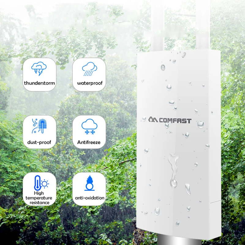 Открытый Wi Fi ретранслятор AC1200 маршрутизатор усилитель AP расширитель WIPS