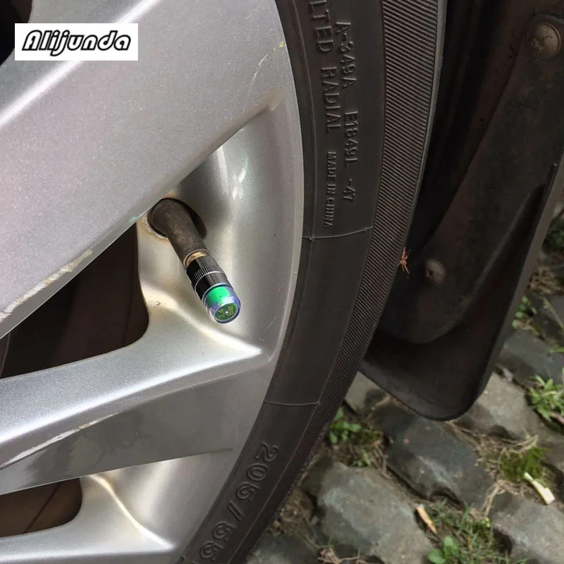 Автомобильная Беспроводная Крышка давления в шинах визуальная крышка клапана