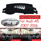Противоскользящий коврик для Audi A5 B8 2007  2016 8T с защитой от УФ-лучей, защитный коврик для приборной панели, аксессуары для ковров S-line 2009 S5