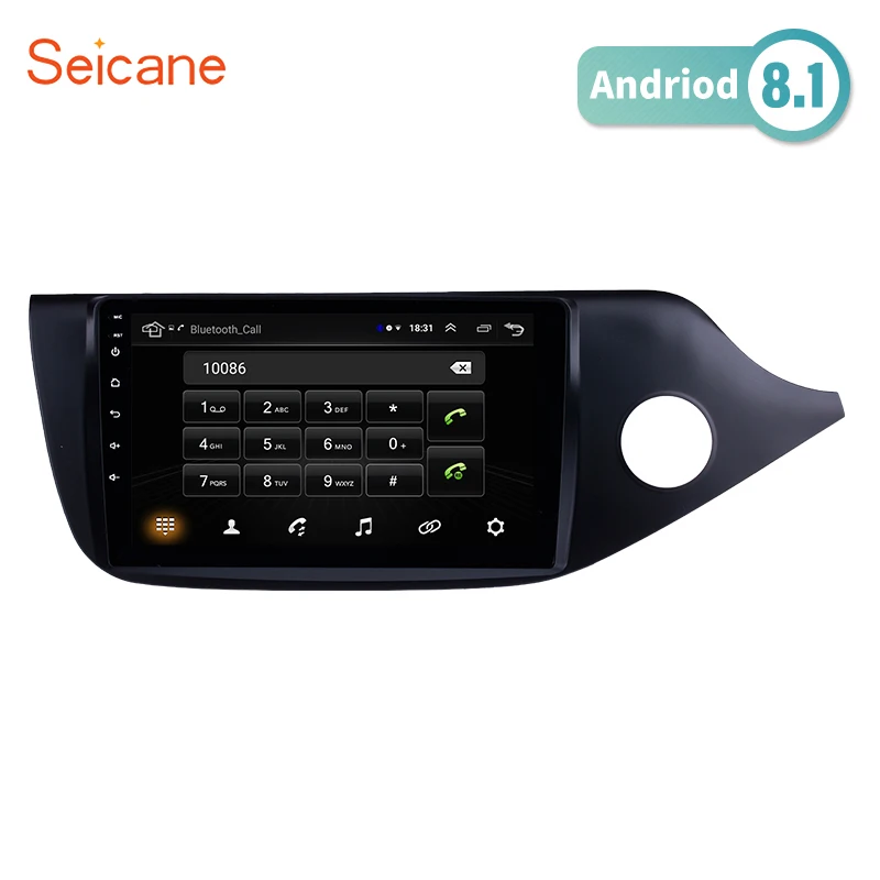 

Автомагнитола Seicane, 9 дюймов, Android 8,1, GPS-навигация, Bluetooth, для Kia Ceed 2012, 2013, 2014, Bluetooth, Wi-Fi