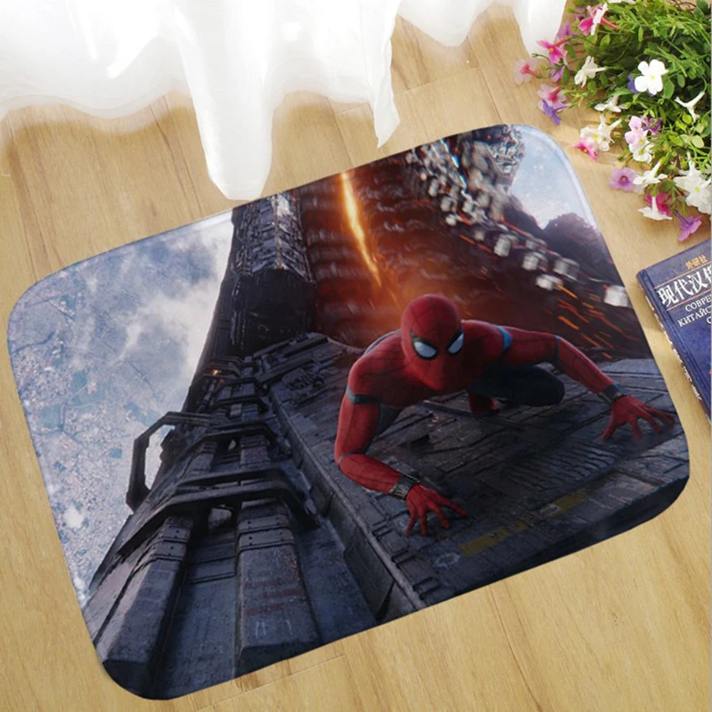 Коврик с героями Marvel Мстители Человек-паук железный человек Халк Тор Капитан