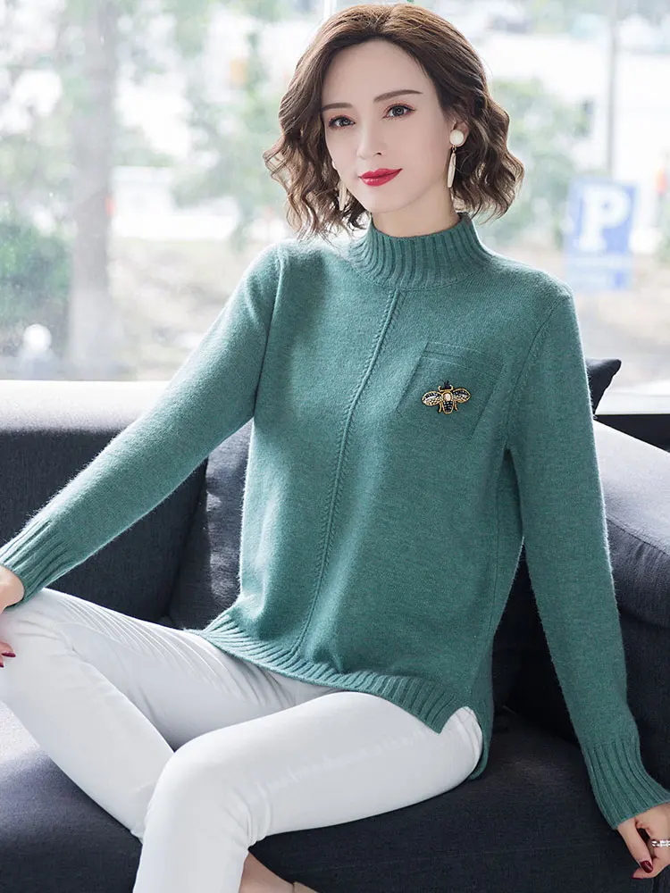 Свитер Женский свободного покроя Осень-зима Мисс Гао | Женская одежда