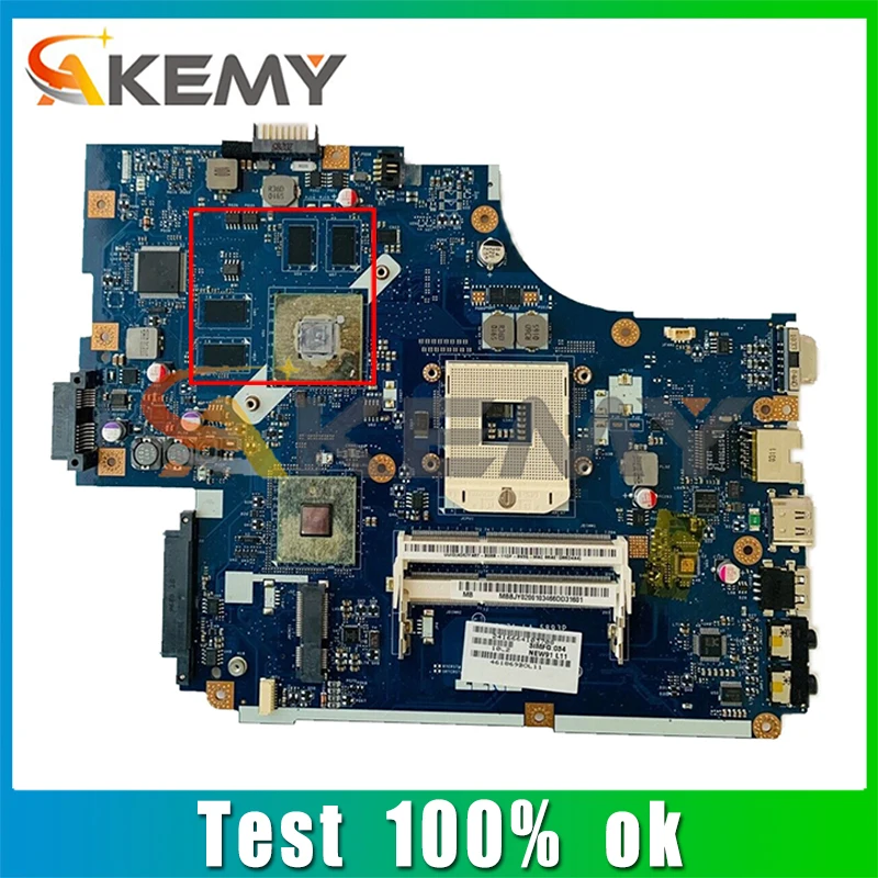

AKEMY For ACER 5742 5742G Laptop Motherboard MBBRB02001 MB.BRB02.001 NEW71 LA-5893P LA-5894P HM55 GT540M 1GB
