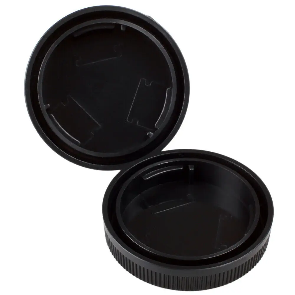 Задняя крышка объектива камеры 2 шт для Canon EOS M M2 фотообъектив 18 55 мм|Крышки