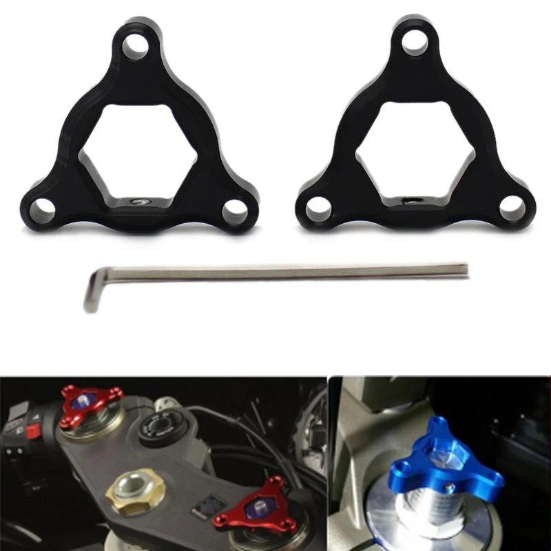 

for DUCATI 999 2003-2006 Motorcycle Accessories CNC Aluminum 22mm Suspension Fork Preload Adjusters