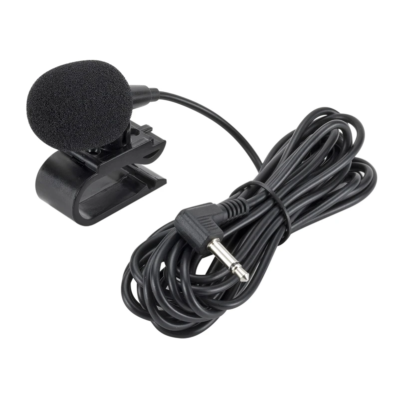 

3.5Mm Bluetooth Vehicle External Mic Car Radio Stereo Microphone for GPS Player Enabled Audio DVD