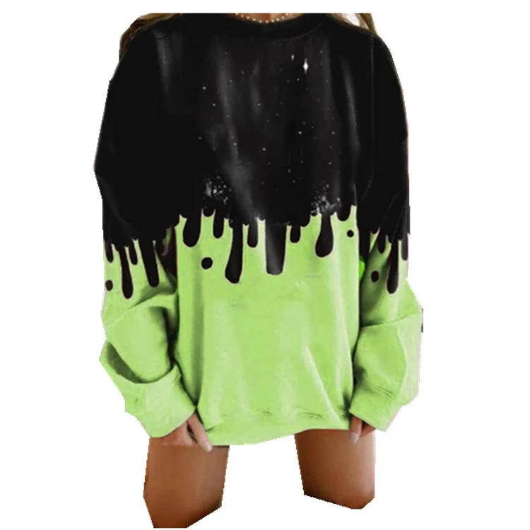 Новая женская спортивная рубашка модный Повседневный хлопковый пуловер