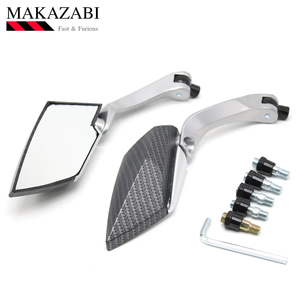 Универсальное мотоциклетное зеркало алюминиевое заднего вида для HONDA CB 400 SUPER BLODOR