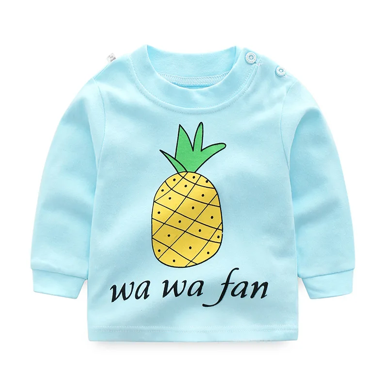 Футболки для новорожденных футболки девочек и мальчиков летние хлопковые топы с