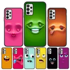 Мягкий чехол с забавным лицом для Samsung A52, чехол для Samsung A51, A71, A32, A72, A70, A12, A21S, S21 Ultra, S20, FE, S10 Plus, A31, чехол для A 52, 32, чехол