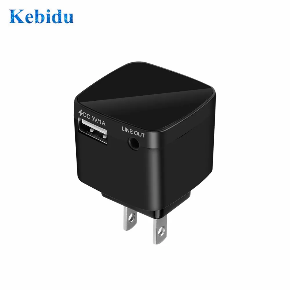 KEBIDU 220 В AC адаптер беспроводной Bluetooth приемник V3.0 3 5 мм AUX аудио стерео музыкальный